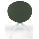 Revive Upholstered Retro Lounge Chair With Pyramid Base